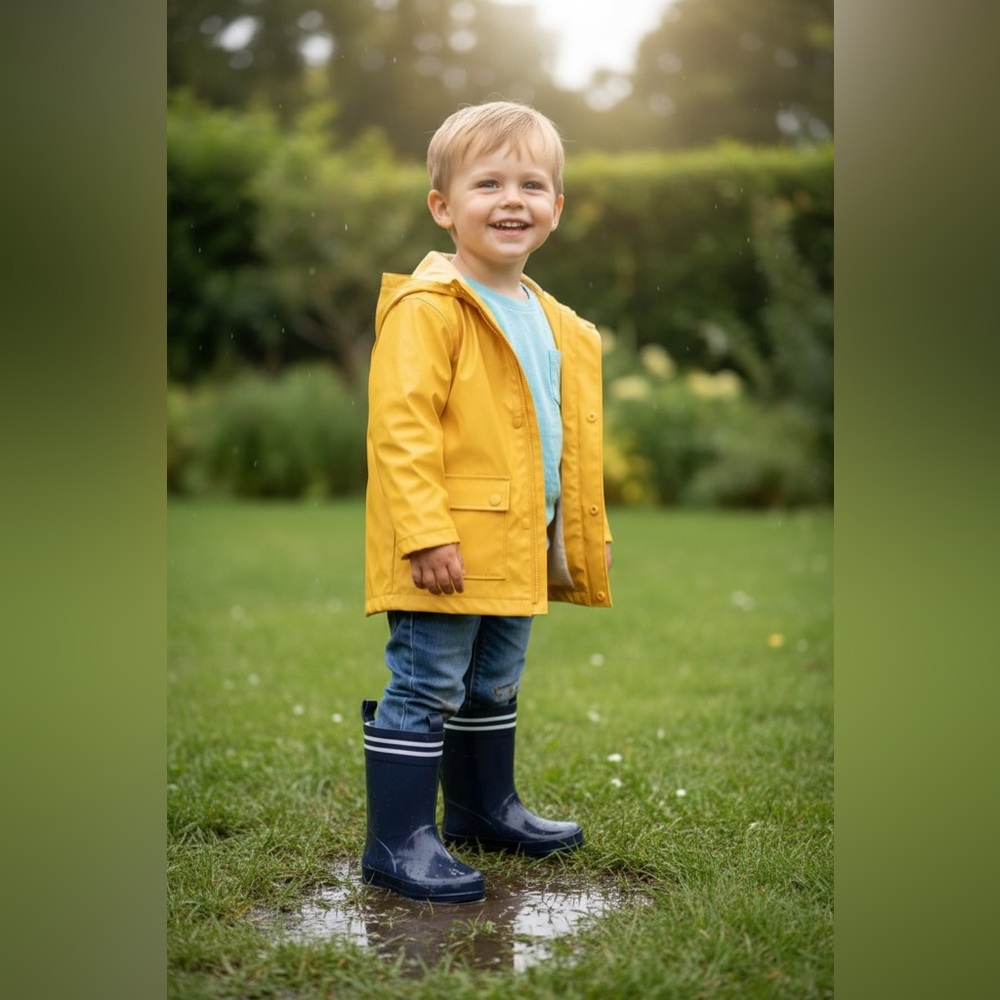 Target Toddler Rain Boots Size 9/10 Waterproof Garden Shoes